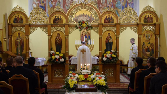 Kaplnka najsvätejšej trojice Gréckokatolíckeho kňazského seminára v Prešove